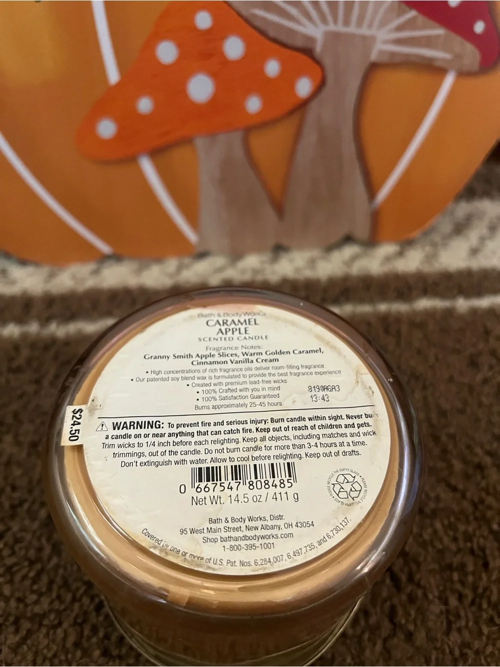 BBW candle